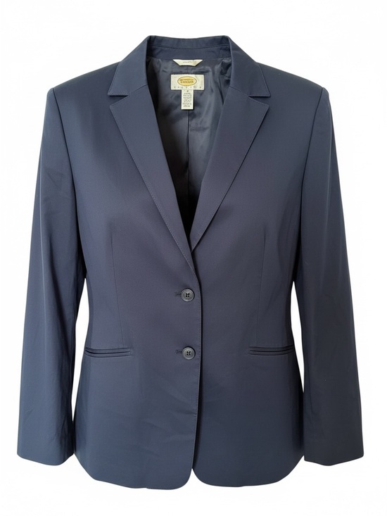 Talbots Jackets & Blazers - Talbots Navy Classic Two-Button Blazer